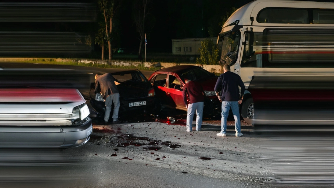 Тройное ДТП на Тутаевском шоссе в Ярославле: подробности аварии с участием Kia Rio и Lada Vesta
